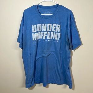 The Office Dunder Mifflin 2X T Shirt